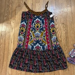 Anthropologie NWT velvet dress